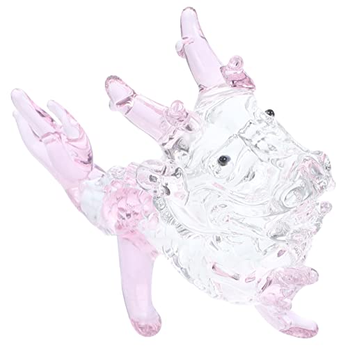 Amosfun Drachenstatue Kristalldrache Dekoration Exquisites Quarzdrache-Ornament Für Zuhause Amosfun Drachenstatue Kristalldrache Dekoration Exquisites Quarzdrache-Ornament Für Zuhause von Amosfun