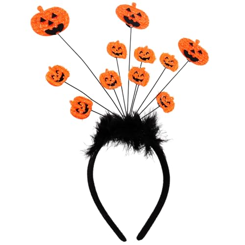 Amosfun Cosplay Kürbis Stirnband Erwachsene Jungen Und Mädchen Halloween Kopfschmuck Clip Dekorative Haar Hoop Für Party von Amosfun