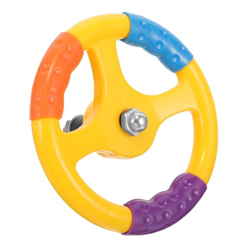 Amosfun Lenkrad für Spielzeugauto mit Schrauben Rutschfester Griff Langlebiges Bumper Car Lenkrad Einfache Montage Geeignet als Geburtstags Jungen und Mädchen von Amosfun