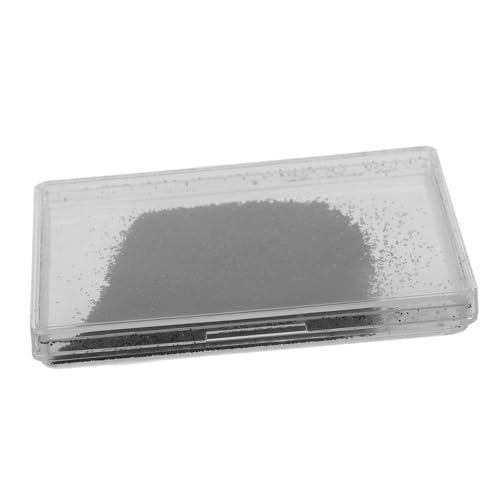 Amosfun Magnetfeld Demonstrationsgerät Späne Eisenoxidpulver Eisenfüllungen Magnetisches Eisenpulver Eisenspäne Schwarzer Kunststoff von Amosfun
