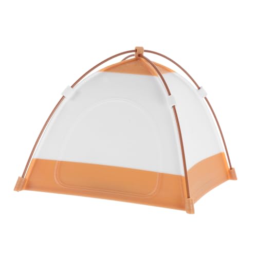 Amosfun Mini-campingzelt Puppenhaus Miniatur Bausatz Selber Machen Miniaturzelt Für Dollhouse Minihäuser Zum Basteln Puppenhaus Miniaturzeltmodell Kleines Puppenhaus -zeltmodell Pla von Amosfun