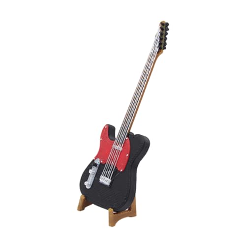 Amosfun Miniatur E-Gitarre und Ständer für Puppenhaus Tragbare Leichte Musikinstrument Dekoration mit sicherem Halt Einfache Montage Detaillierte Simulation für Home Office Sammlungen Amosfun Miniatur E-Gitarre und Ständer für Puppenhaus Tragbare Leichte Musikinstrument Dekoration mit sicherem Halt Einfache Montage Detaillierte Simulation für Home Office Sammlungen von Amosfun
