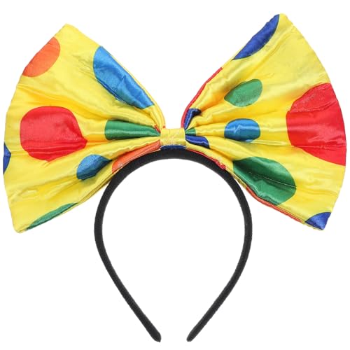 Amosfun Clown-bogen-stirnband Haarreifen -accessoire Halloween-party Cosplay Neuheit Stirnband von Amosfun