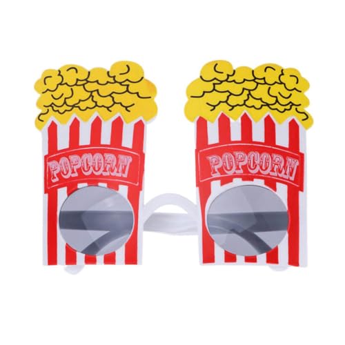 Amosfun Popcorn Brille - Lustige Partybrille FüR Karneval Und Weihnachten Kreatives Design FüR Erwachsene Und Kinder Ideal FüR Feste Und Feiern Amosfun Popcorn Brille - Lustige Partybrille FüR Karneval Und Weihnachten Kreatives Design FüR Erwachsene Und Kinder Ideal FüR Feste Und Feiern von Amosfun