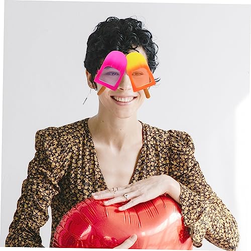 Amosfun Party Sonnenbrille Eiscreme Design Leichte Robuste Kunststoffbrille Lustige Partybrille für Strand Geburtstagsfeier Foto Requisiten Sichere Komfortable Passform Amosfun Party Sonnenbrille Eiscreme Design Leichte Robuste Kunststoffbrille Lustige Partybrille für Strand Geburtstagsfeier Foto Requisiten Sichere Komfortable Passform von Amosfun