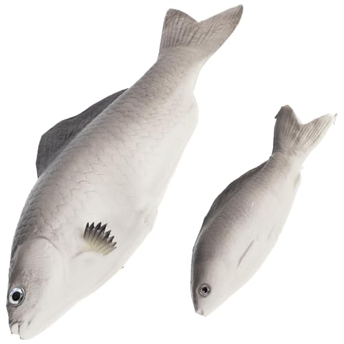 Amosfun Realistische künstliche Fischfiguren, Aquarium-Dekorationen für Aquarien, pädagogische Modellbausätze, Aquarium-Ornament für Heimdekoration und kognitives Lernen, 2 Stück Amosfun Realistische künstliche Fischfiguren, Aquarium-Dekorationen für Aquarien, pädagogische Modellbausätze, Aquarium-Ornament für Heimdekoration und kognitives Lernen, 2 Stück von Amosfun