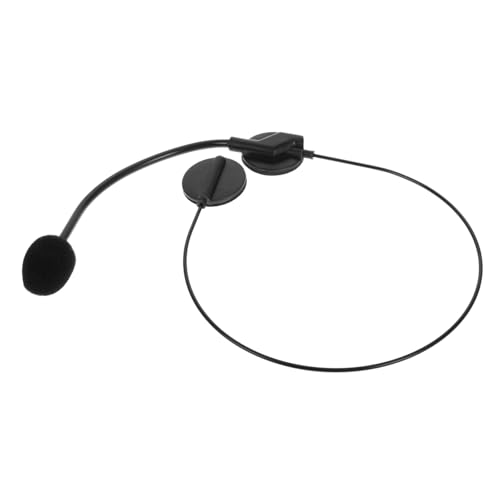 Amosfun Realistisches Fake Mikrofon Headset Kostümzubehör für Musiker Cosplay Halloween Masquerade Leichtes Kunststoff Headset Bequem Tragbar für Rollenspiele und Partys Amosfun Realistisches Fake Mikrofon Headset Kostümzubehör für Musiker Cosplay Halloween Masquerade Leichtes Kunststoff Headset Bequem Tragbar für Rollenspiele und Partys von Amosfun