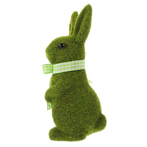 Amosfun Realistisches Handgefertigt Beflockter Hase Aus Kunstharz für Zuhause Büro Garten Dekoration Osterhasenfiguren Ornament Amosfun Realistisches Handgefertigt Beflockter Hase Aus Kunstharz für Zuhause Büro Garten Dekoration Osterhasenfiguren Ornament von Amosfun