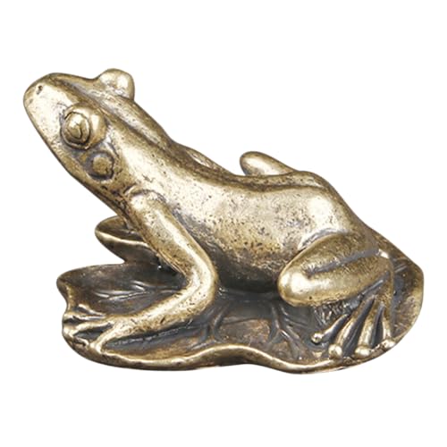 Amosfun Retro-Frosch-Ornament Aufkleber für Badezimmerfliesen Ornamente Frosch Zeug Solar- Figur Neon Outdoor-Frosch- Froschdekor für Schlafzimmer Frosch Hof Messing Golden Amosfun Retro-Frosch-Ornament Aufkleber für Badezimmerfliesen Ornamente Frosch Zeug Solar- Figur Neon Outdoor-Frosch- Froschdekor für Schlafzimmer Frosch Hof Messing Golden von Amosfun