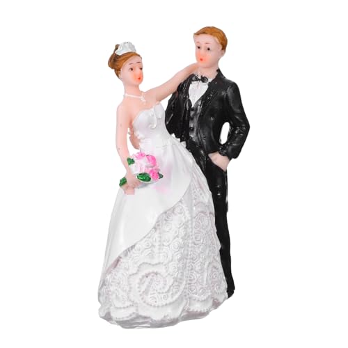Amosfun Hochzeitsaufsatz Für Torten Paarfigur Aus Harz Tortenaufsatz Hochzeitspaarfigur Dekoration Für Hochzeitstag Und Party Jubiläumstortenornament Figuren Von Braut Und Bräutigam Amosfun Hochzeitsaufsatz Für Torten Paarfigur Aus Harz Tortenaufsatz Hochzeitspaarfigur Dekoration Für Hochzeitstag Und Party Jubiläumstortenornament Figuren Von Braut Und Bräutigam von Amosfun