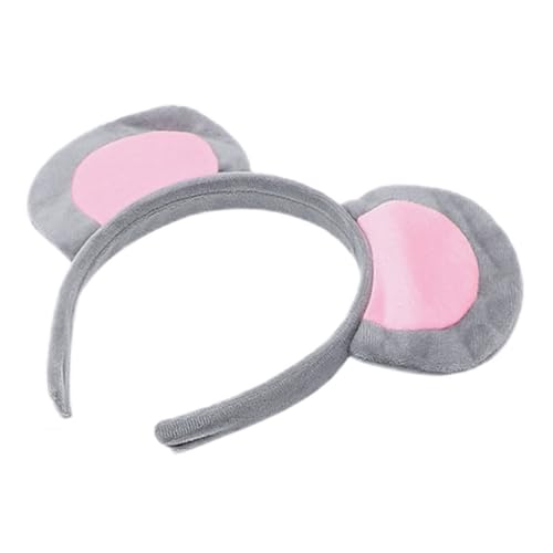 Amosfun Stirnband mit Tierohren Rattenohren Halloween-Mäuseohren Ohren Fuchs-Katze-Hunde-Ohr-Stirnband halloween headband animal costume süßes Stirnband Stirnbänder Stoff von Amosfun