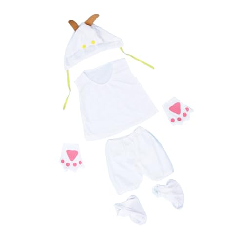 Amosfun Stücke Kleidung Kind Kostüme Die Kuh Weiß von Amosfun