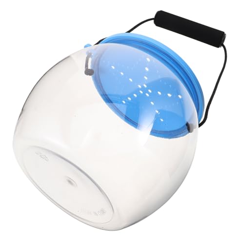Amosfun Transparenter Aquarium Fischtank mit Deckel und Henkel Tragbarer Kunststoff Goldfischbehälter für Aquarien Strand und Outdoor zum Beobachten und Züchten Kleiner Meeresbewohner Amosfun Transparenter Aquarium Fischtank mit Deckel und Henkel Tragbarer Kunststoff Goldfischbehälter für Aquarien Strand und Outdoor zum Beobachten und Züchten Kleiner Meeresbewohner von Amosfun