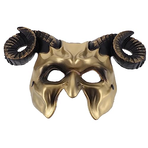 Amosfun Ziegen-cosplay-requisiten Teufelsmaske Festival-cosplay-maske Schafmaske Kleid Cosplay Prop Maske Halloween Cosplay Große Hörner Gruselige Maske Hornmaske Zubehör Bilden 3d Plastik Amosfun Ziegen-cosplay-requisiten Teufelsmaske Festival-cosplay-maske Schafmaske Kleid Cosplay Prop Maske Halloween Cosplay Große Hörner Gruselige Maske Hornmaske Zubehör Bilden 3d Plastik von Amosfun