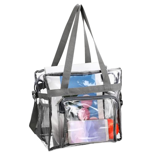 Amosfun durchsichtige Tragetasche aus Kunststoff Tragetasche aus Plastik Kulturbeutel für Frauen tragbare Toilettentaschen Reisetasche für die Dusche Wäschesack PVC Transparent Amosfun durchsichtige Tragetasche aus Kunststoff Tragetasche aus Plastik Kulturbeutel für Frauen tragbare Toilettentaschen Reisetasche für die Dusche Wäschesack PVC Transparent von Amosfun