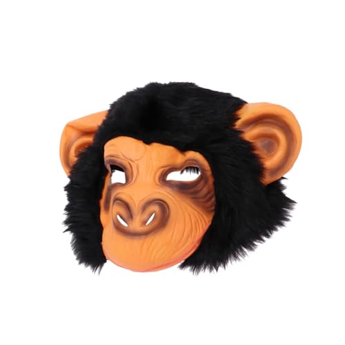 Kostümmaske Affenmaske Gruselige Maske Horrormasken Tier Kleidung von Amosfun