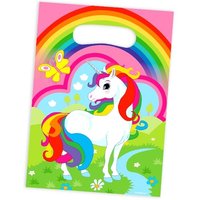 Einhorn Goodie Bags, 8er Pck, 23,5cm Einhorn Goodie Bags, 8er Pck, 23,5cm von Amscan Europe GmbH
