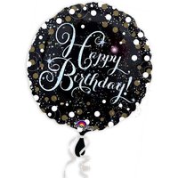 Happy Birthday Glitzer-Folieballon von Amscan Europe GmbH