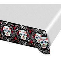 Totentag Party-Tischdecke, mit Totenkopf, 1 Stk. von Amscan Europe GmbH