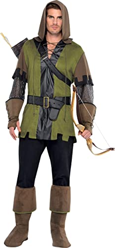 set high (PKT) (844178-55) Adult Mens Prince Of Thieves Costume (Standard) von amscan