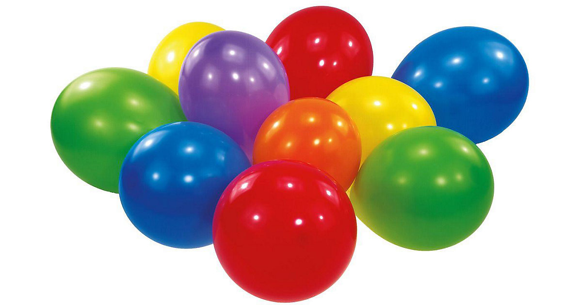 100 Luftballons Party Latex, B65 von Amscan