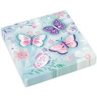 16 Servietten "Butterfly", 33cm x 33cm 16 Servietten "Butterfly", 33cm x 33cm von Amscan