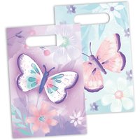 8 Schmetterling Mitgebseltüten aus Papier, 23,5cm x 15,5cm 8 Schmetterling Mitgebseltüten aus Papier, 23,5cm x 15,5cm von Amscan