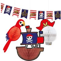 Amscan Deko Set Pirates Map 4 Stück Amscan Deko Set Pirates Map 4 Stück von Amscan