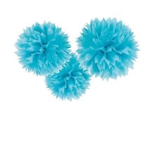 Amscan Dekobälle Fluffy hellblau Ø40cm 3 Stück Amscan Dekobälle Fluffy hellblau Ø40cm 3 Stück von Amscan