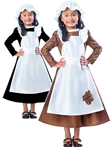 amscan (PLL (Fix Baaj 100/100) (9000648) viktorianisches Mädchen-Kostüm (9–10 Jahre) [Pre005] von amscan