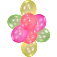 Amscan Luftballons neon mehrfarbig Ø27,5cm 10 Stück Amscan Luftballons neon mehrfarbig Ø27,5cm 10 Stück von Amscan