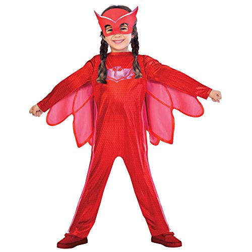 set high (PKT) (9902947) Child Girls Owlette Costume (3-4yr) von amscan