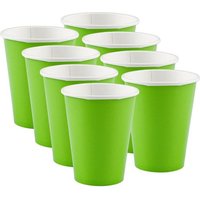 Amscan Pappbecher kiwi 250ml 8 Stück Amscan Pappbecher kiwi 250ml 8 Stück von Amscan