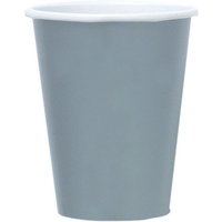Amscan Pappbecher silber 250ml 8 Stück Amscan Pappbecher silber 250ml 8 Stück von Amscan