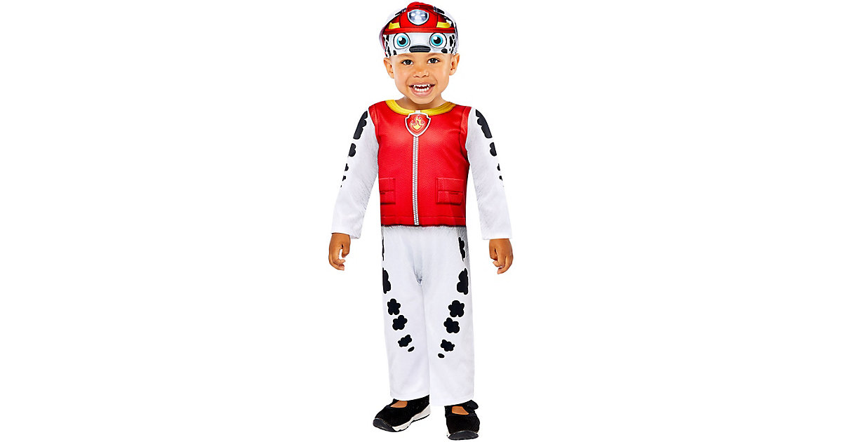 Baby-Kostüm Marshall Alter 2-3 Jahre rot Gr. 92/98 von Amscan