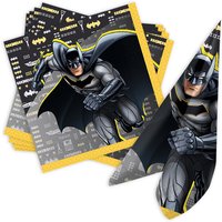 Batman Servietten, 16 Stück, 33cm x 33cm Batman Servietten, 16 Stück, 33cm x 33cm von Amscan