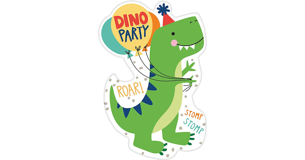 Einladungskarten & Umschläge Dino-Mite, 8 Stück Einladungskarten & Umschläge Dino-Mite, 8 Stück von Amscan