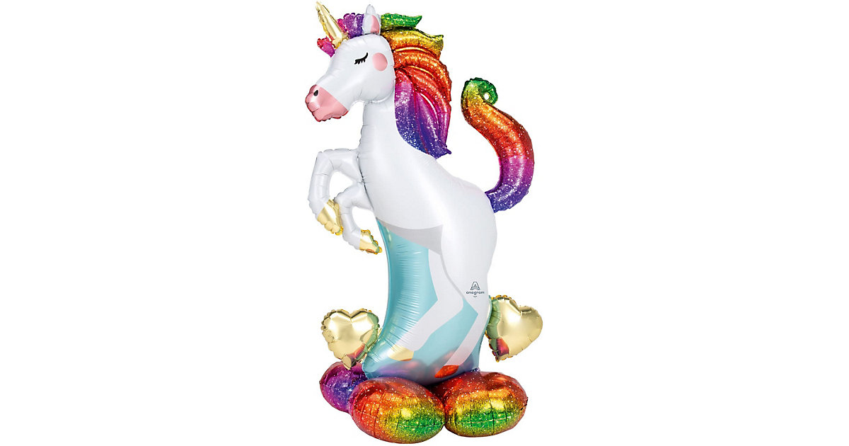 Folienballon AirLoonz Einhorn 127 cm Folienballon AirLoonz Einhorn 127 cm von Amscan