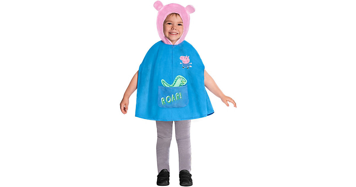 Kinderkostüm George Cape 4-6 Jahre hellblau Gr. 104/116 Kinderkostüm George Cape 4-6 Jahre hellblau Gr. 104/116 von Amscan