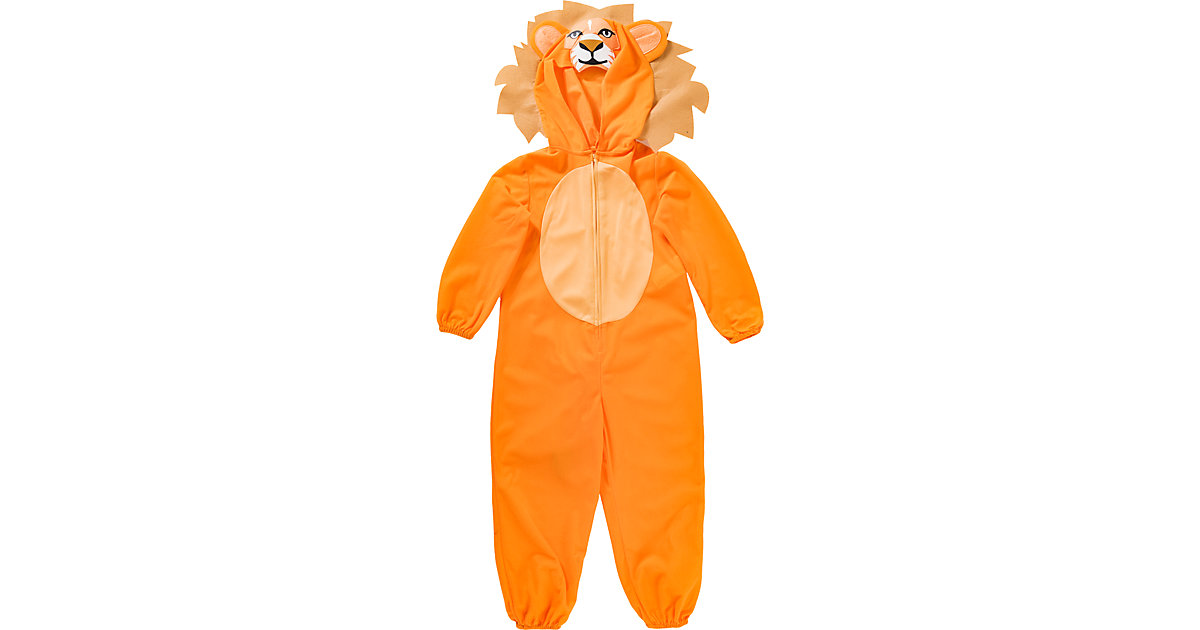 Kinderkostüm Löwe Onesie Alter 6-8 Jahre gelb Gr. 116/128 Kinderkostüm Löwe Onesie Alter 6-8 Jahre gelb Gr. 116/128 von Amscan