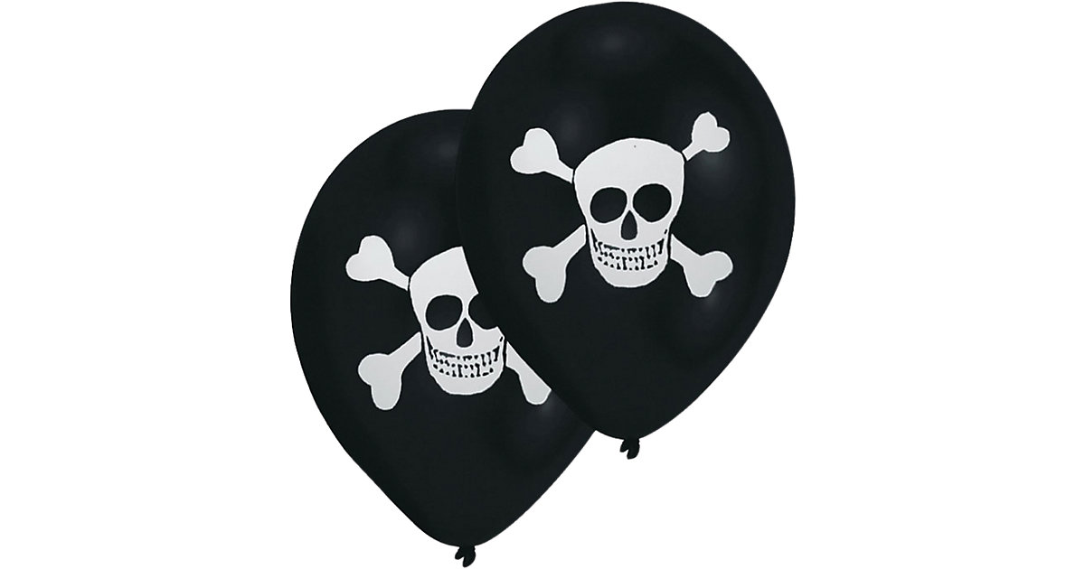 Latexballons Pirat, 8 Stück Latexballons Pirat, 8 Stück von Amscan