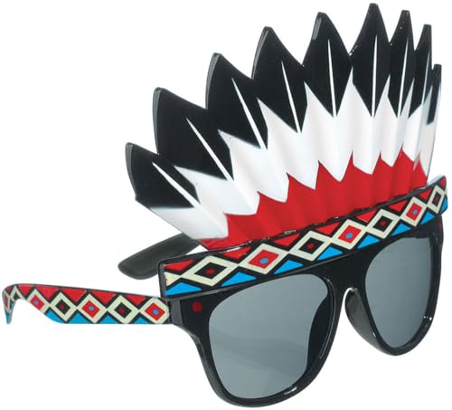 Fun Shades Indian Hdres tinted von amscan