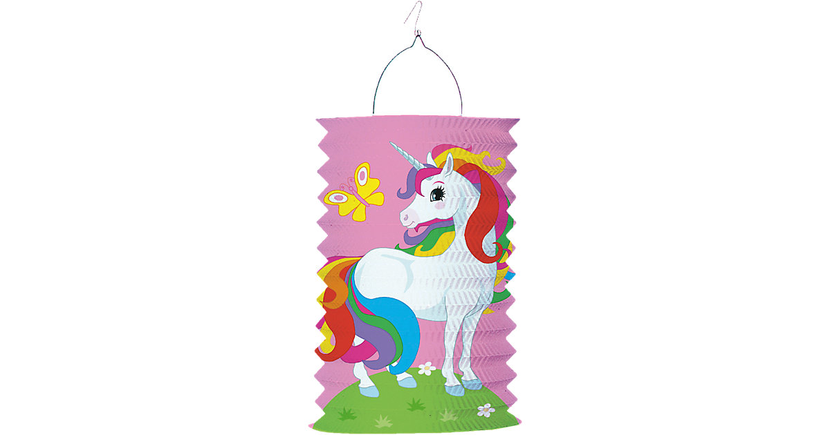 Zuglaterne Einhorn pink Zuglaterne Einhorn pink von Amscan