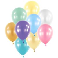 amscan Luftballons Pearl blau Ø27,5cm 50 Stück von Amscan