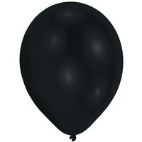 amscan Luftballons schwarz Ø27,5cm 25 Stück amscan Luftballons schwarz Ø27,5cm 25 Stück von Amscan