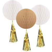 amscan Wabendeko mit Fransen amscan Wabendeko mit Fransen von Amscan