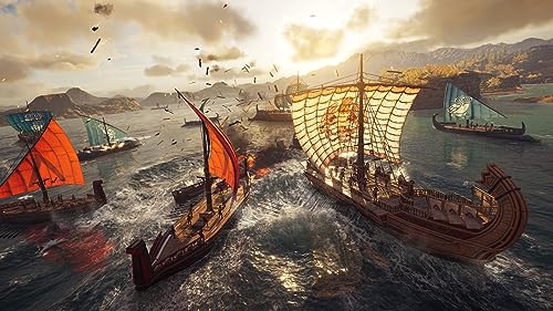 AmsoAn Puzzle Für Erwachsene, 1000 Teile, Ägäisches Meer, Himmel, Antikes Griechenland, Sparta, Athen, Krieg, Sonnenuntergang, Kriegsschiff, Puzzles, Spiele, Puzzle, Lernspiele von AmsoAn