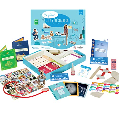 Amulette VETOP Tiere Tierarztähnliches Spiel, Schwarz Amulette VETOP Tiere Tierarztähnliches Spiel, Schwarz von Amulette