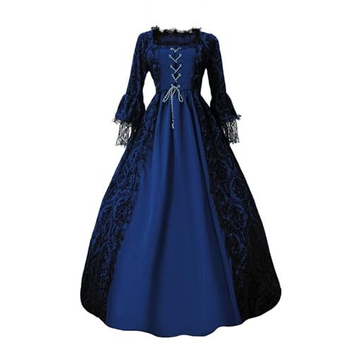 Amxleh Mittelalter Kleidung Damen Renaissance Prinzessin Kleider Barock Rokoko Kleidung Lolita Kleidung Viktorianisches Königin Maxi Kleider Elegant Abendkleider Cocktailkleid Party A-Linie Kleid Amxleh Mittelalter Kleidung Damen Renaissance Prinzessin Kleider Barock Rokoko Kleidung Lolita Kleidung Viktorianisches Königin Maxi Kleider Elegant Abendkleider Cocktailkleid Party A-Linie Kleid von Amxleh
