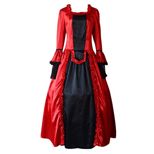 Amxleh Mittelalter Kleidung Damen Renaissance Prinzessin Kleider Barock Rokoko Kleidung Lolita Kleidung Viktorianisches Königin Maxi Kleider Elegant Abendkleider Cocktailkleid Party A-Linie Kleid Amxleh Mittelalter Kleidung Damen Renaissance Prinzessin Kleider Barock Rokoko Kleidung Lolita Kleidung Viktorianisches Königin Maxi Kleider Elegant Abendkleider Cocktailkleid Party A-Linie Kleid von Amxleh